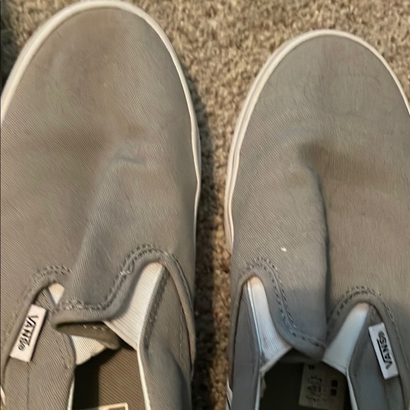 Vans Slip-On Shoes - Pink and Gray men’s 5.5 women’s 7 - Picture 4 of 7